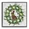 Stupell Industries Spring Easter Egg Wreath Framed Giclee Art